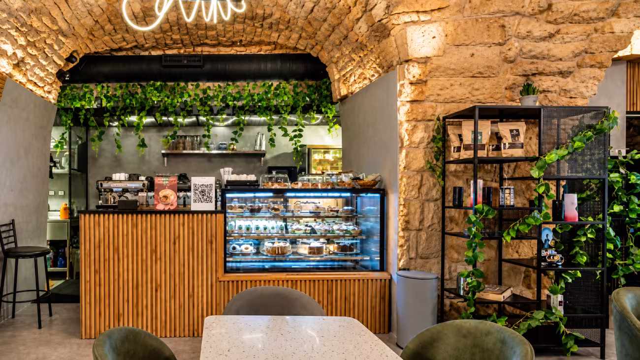 Vee coffee shop interior